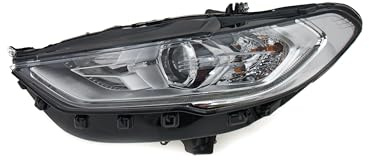 EDA PREMIUM auto Scheinwerfer, Frontscheinwerfer Links HS7313W030DD passend für FORD FUSION 2017-2019 EURO-TYP, H7, H9, mit Tagfahrlicht (LED)