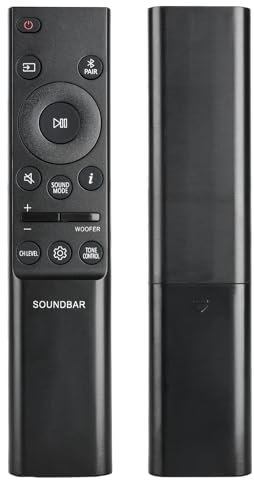 AH81-15047A Remote Control Compatible with Samsung Sound Bar Remote Control AH81-15498A AH81-15039A, Compatible with Samsung Soundbar Speaker HW-Q990B HW-Q930B HW-Q6CB HW-Q600B HW-Q67CB HW-B450