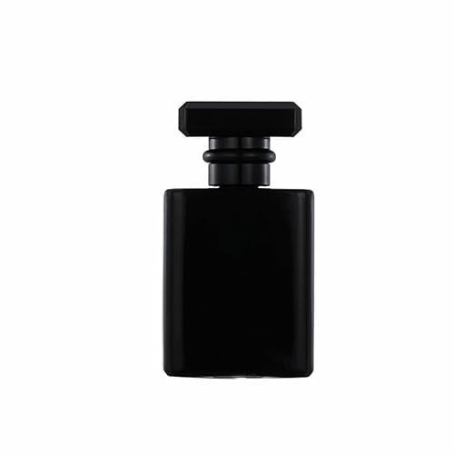 Zénitude Glassworks 100ml Empty Glass Perfume Spray Bottle Refillable Black Gloss
