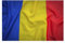 Bandera de Rumanía, Bandera 90cm x 150cm, Bandera Grande con Trabilla para Mástil y Cordones para Sujetar, Bandera Ligera, Bandera para Deportes, Fútbol, Edificios (Rumania 1ud)