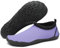 Mishansha Herren Damen Badeschuhe Atmungsaktiv Schnell Trocknend Aquaschuhe Unisex Sommer Wasserschuhe für Outdoor Sports, Violett 39 EU