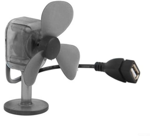 Emiif Tragbare Windturbine 5W USB Ladegerät Outdoor Power Bank Windgenerator für Auto Elektrofahrzeug Camping Atmosphäre Licht