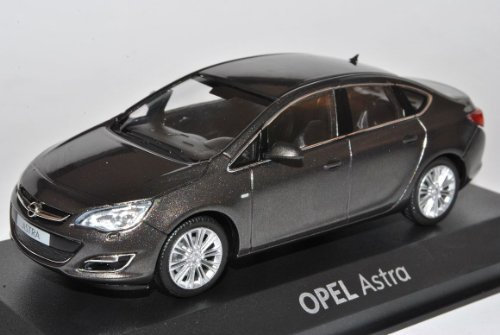 Generisch Opel Astra J Limousine Grau Ab 2012 1/43 Minichamps Modell Auto