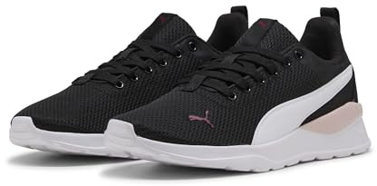 PUMA Erwachsene Anzarun Lite Sneakers 38.5, Black White Berry Pink