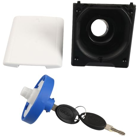 jojnsha Collo riempimento Liquido Girevole da 40 mm Diametro con Guarnizione Anti-fuoriuscita e Chiavi per rimorchio per Vacanze, Veicolo da Viaggio, Nave, rimorchio, Struttura riempimento ' Acqua