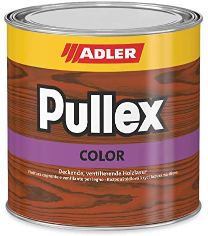 ADLER Pullex Color RAL1019 Graubeige 750ml Holzschutz Holzfarbe Außenfarbe grau beige