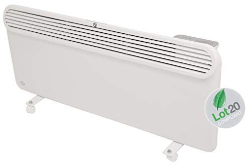 Prem-i-air Slimline, Wall and Floor Mounting Programmable Panel Heater With Silent Operation (Lot 20 Compliant) 2 kW