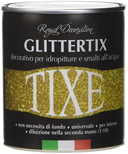 TIXE Glittertix Additivo Glitter per Pittura – Effetto Luminoso e Brillante per Superfici Decorate, Cangiante 250 ml