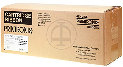 Printronix 255049401 passend für P7000 Farbband aus Nylon (4) 4x 17.000 Seiten Schwarz