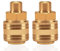 2pc raccordo aria compressa spina interna 1/4 filetto esterno ottone maschio 1/4 pollici spina spina giunto connettore tubo presa connettore filettato
