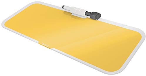 Leitz Desktop-Memoboard mit Glasoberfläche, Warmes Geld, Cosy Serie, 52690019