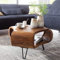 KADIMA DESIGN Massiver Couchtisch 55x38x55 cm Sheesham Wohnzimmertisch Holz Wohnzimmer