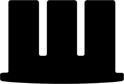 Kovvar Fußmatten passend für Volkswagen Transporter T6/T6.1 Multivan 2015-2025 Passend zur Ausführung: Kofferraum | 4 Schienen | Qualität: Luxury