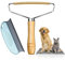 MELLIEX Quita Pelusas Mascotas, 2 Piezas Portable Lint Remover Manual Removedor de Pelusa Alfombra Sofás Ropa