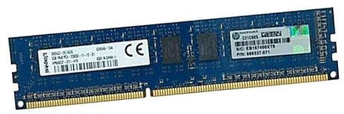 Kingston 2GB RAM DDR3 PC3-12800E HP669237-071-HYE 9995432-050.A00G DIMM server