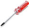 Luomorgo 1 cacciavite Torx T10, cacciavite a punta magnetica T10 x 75 mm con manico in PVC isolato, cacciavite Torx di sicurezza per riparazione dispositivi, elettrodomestici