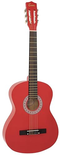 ENCORE 4/4 Klassikgitarre Outfit – Rot
