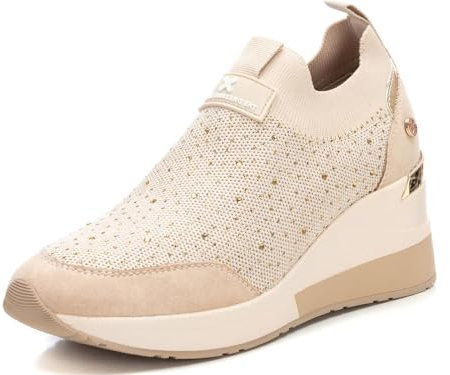 XTI Women's 142418 Sneaker, Beige, 6 UK