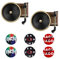 Suvnie 2 PCS Car Air Fresheners Vent Clips, Retro Record Player Auto Fresheners for Women, Album Cover Turntable Perfume Diffusers, Universal Interior Decoration Car Accessories