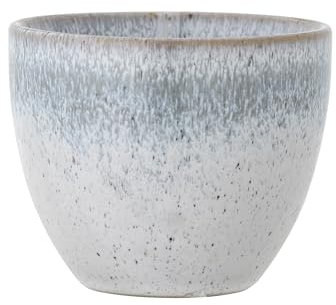 Paula Steingut-Tasse in Blau – Stilvolle Tasse für Kaffee und Tee, D8xH7 cm