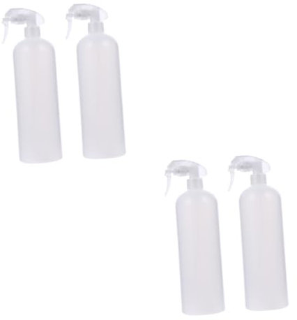 Ipetboom 4 Stück Sprüh flasche Plastik flasche Milchschorfbürste für Babys Sprühflasche für das Gesicht Sprühflaschen nachfüllbare Sprühflasche Salonflaschen Füllung Sport