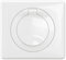 LEGRAND - Prise Electrique Murale avec Terre Céliane Surface Confort + Plaque - Prise Etanche IP44 - Prise Affleurante avec Socle Rétractable - Blanc