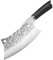 AURMOO 20cm Hackmesser, Scharfes Hackmesser Kochmesser Edelstahl Fleichmesser, Profi Hack Messer Fleischerbeil, Messer Metzgerbeil Hackbeil aus Edelstahl, Küchenmesser fur Küche.