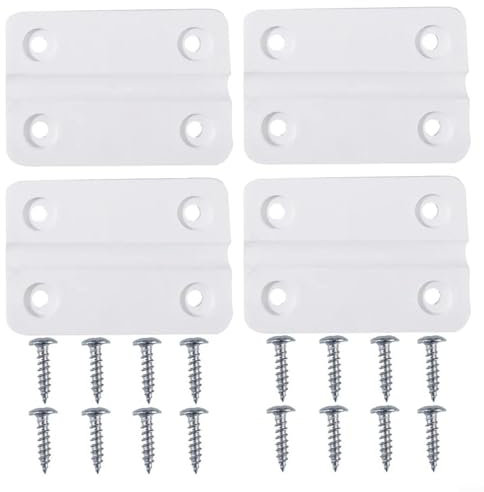 Replacement Hinges Kit For Igloo Cooler Box 4 Plastic Hinges And 16 Screws Provided