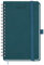 BEZEND Kalender 2025 2026 Klein Wochenplaner A6, 18-Monate Taschenkalender Juli 25-Dez 26, Buchkalender Ringbuch PU-Leder Softcover mit Stifthalter - Dunkelgrün