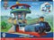 cavernedesjouets Coffret pour Pat Patrouille - Quartier général 50.8 cm de Haut + 1 véhicule + Chien Chase - Voiture - Set qj et Figurine avec Carte Tigre