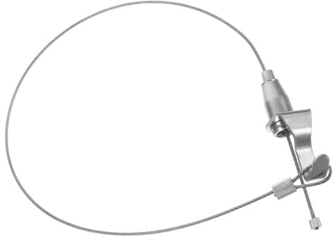 FELTECHELECTR Einstellbares Drahtseil Mit Haken Für Bilderrahmen Aufhängung Für Gemälde Licht Und Dekoration Für Galerie Und Wohnräume