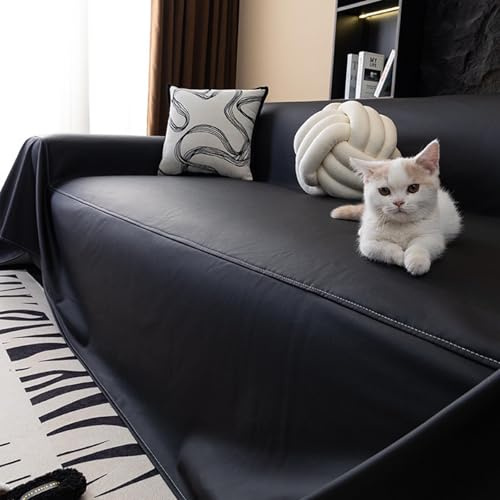 Wasserdichte, rutschfeste Sofa-Überwurfdecke für Ledersofa, extra groß, Couchbezug für 3-, 4-, 2-, 1-Sitzer, 2180 x 480 cm