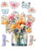 Floral for Window Sticker Featuring Dazzling Colors, Transform Your Room's Atmosphere Instantly