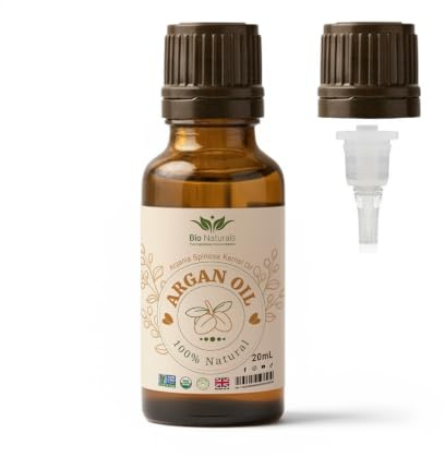 Pure Argan Oil for Hair (20 ML BUILT-IN DROPPER) | Argan Oil