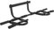 GORILLA SPORTS® Klimmzugstange - für Türrahmen, 10 rutschfeste Griffe, Multifunktion, inkl. Montagezubehör, bis 200kg Belastbar, Stahl, Schwarz - Pull Up Bar, Türreck, Reckstange, Pull-Up Bar