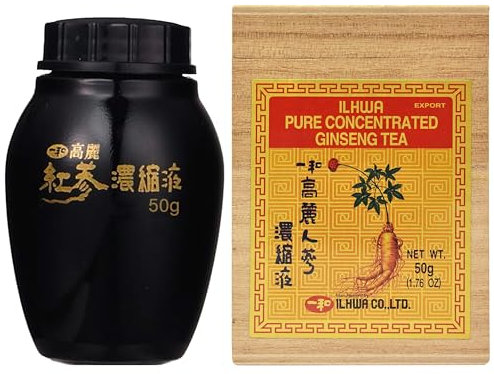 Il Hwa Korean Ginseng Extract - 100% Pure Panax Ginseng - Enhanced with Natural Ginsenosides - Easy-to-Use with Included Spoon - 50g