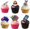 33 Stand Up Australia Aussie Themed Premium Edible Wafer Paper Cake Toppers Decorations