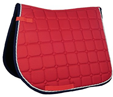 HKM Madrid Schabracke rot Pony Dressur, 8776