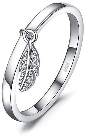 JewelryPalace Verlobungsring Eheringe Ring Silber 925 Damen, Zirkonia Silberringe Trauringe Damenring Vorsteckring Hochzeitsringe Memoirering Ewigkeitsring Band Ringe Set, Damen Schmuck