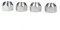 Erde Wheel Nut 102 122 M10 X 1.25