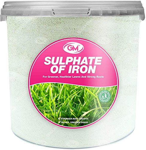 GroundMaster Sulphate of Iron Fertiliser Garden Grass Feed In Tubs (1L)