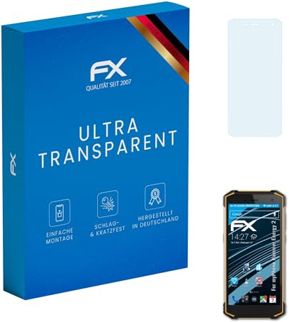 atFoliX Screen Protection Film compatible with myPhone Hammer Energy 2 Screen Protector, ultra-clear FX Protective Film (3X)