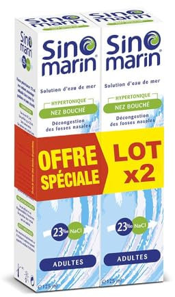 Sinomarin - Solución de agua de mar para adultos (2 x 125 ml)