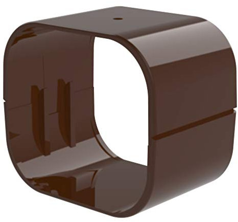 Kanal Verbindung in braun MG 72 EXC für Kanal Klimaanlage Kabelkanal