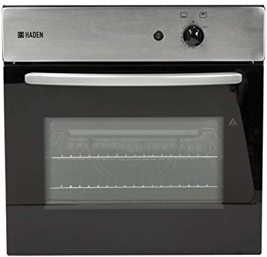Haden HGS105X 60cm Built In Natural Gas Oven With Gas Grill, Stainless Steel cd39