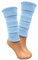 Gamaschen Steven 092 Damen Stulpen Beinwärmer Beinstulpen Stulpen Legwärmer Strümpfe Overknees 092 (Himmelblau), Uni-Größe