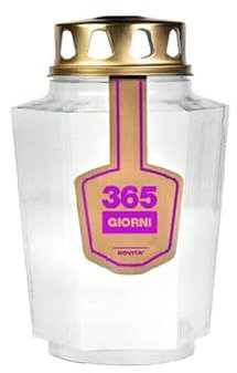 LUMINO ELETTRICO PIRAMIDE BIANCO