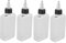 TOPINCN 4 Botellas Dispensadoras de Aceite de Oliva, 3.4 FL Oz, Botella Dispensadora de Aceite Pequeña, Botella Portátil Sellada para Condimentos, Contenedor de Condimentos Líquidos,