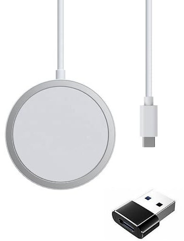 Multibao MagSafe Wireless Fast Charger 15W USB-C Cable for Apple iPhone Samsung Galaxy Huawei Xiaomi Plus USB A to USB C adaptor