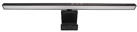 Barra de Luz para Monitor de Computadora, Lámpara de Tarea de Lectura con Control Táctil Regulable Continua LED con 3 Modos de Luz Conmutables, Luz de Pantalla de Protección